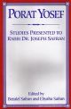 22244 Porat Yosef: Studies Presented to Rabbi Dr. Joseph Safran